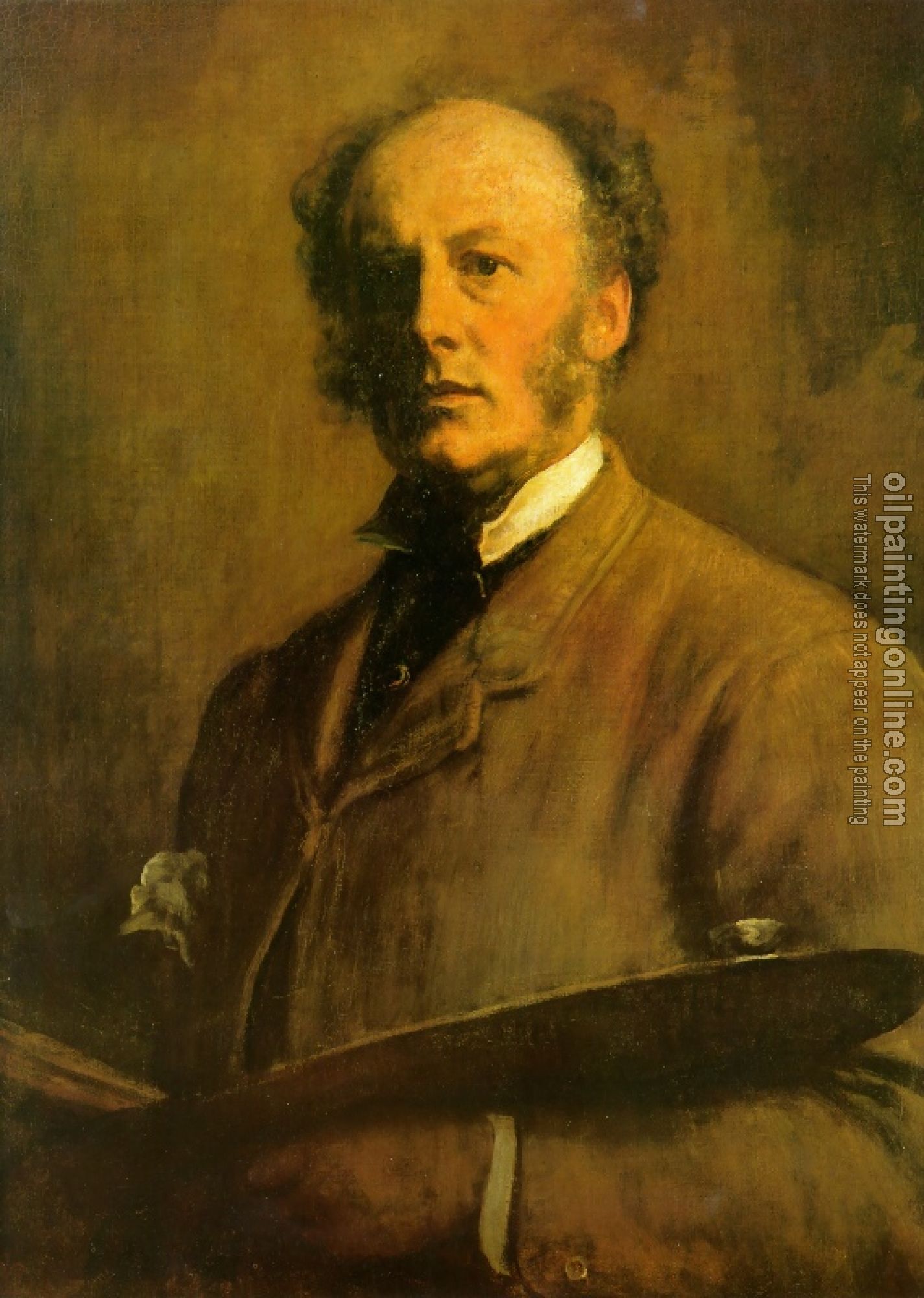 Millais, Sir John Everett - self portrait